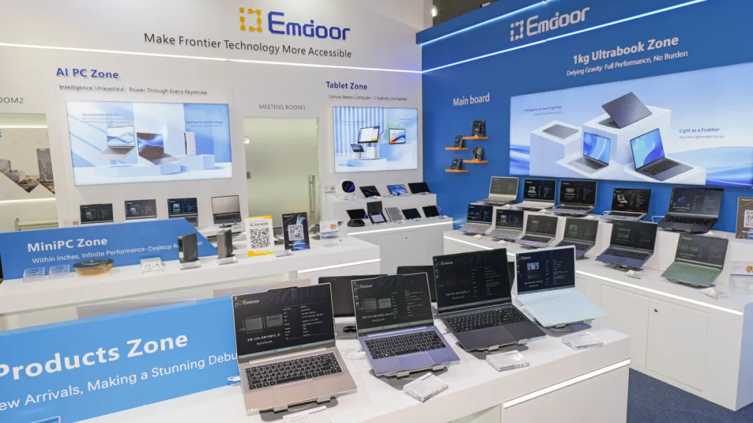 Hong Kong Electronics Show | Emdoor Unveils Full-Stack Solutions, Industrial Rugged × AI Terminals × XR Wearables