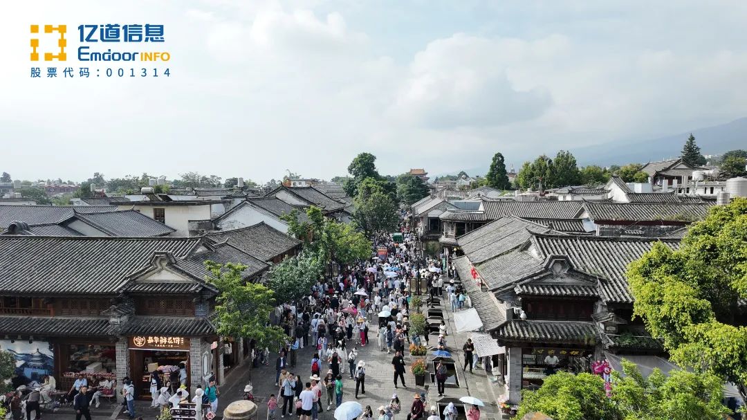 Emdoor team exploring vibrant streets of Dali Old Town
