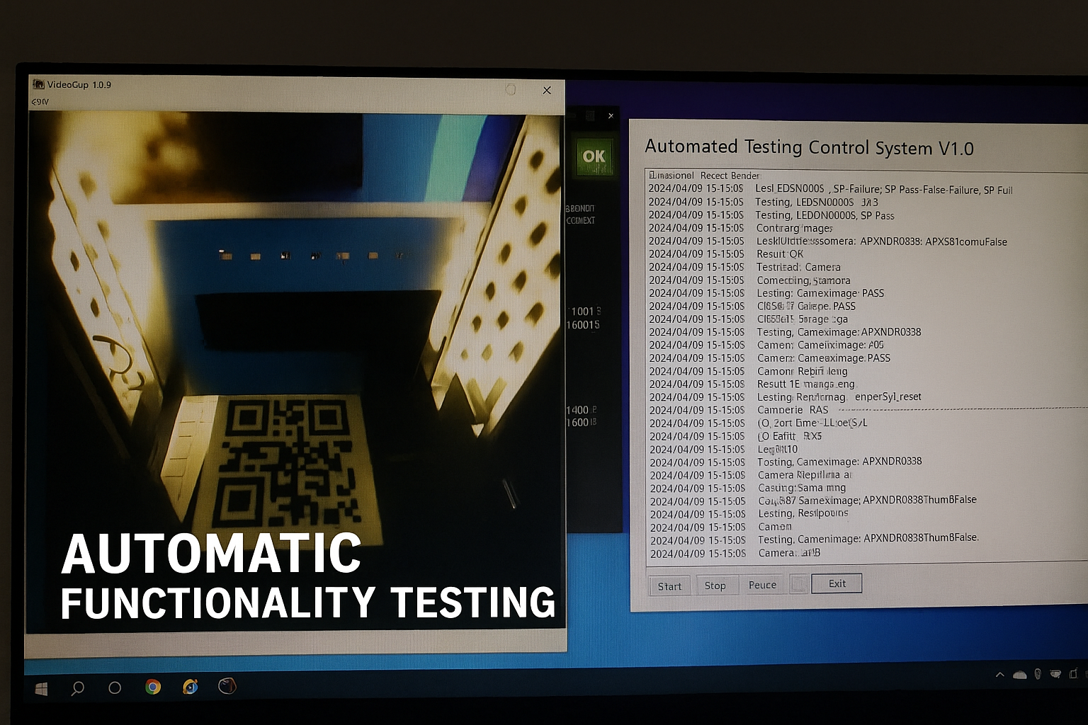 Emdoor fully automatic functional testing system