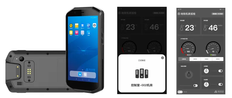 Data center monitoring with smart warning system