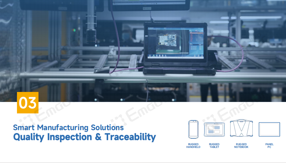  focus on Quality Inspection and Traceability