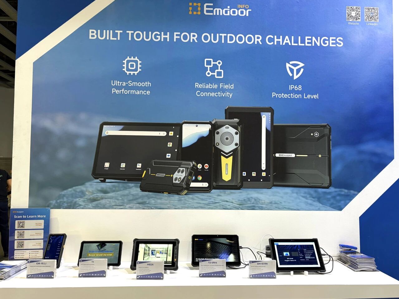 Emdoor Information: Empowering All Scenarios with One-Stop Rugged Computers