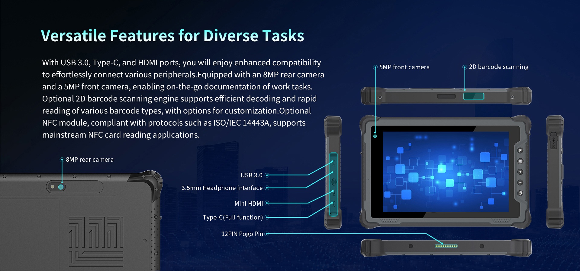 Versatile Features for Diverse Tasks