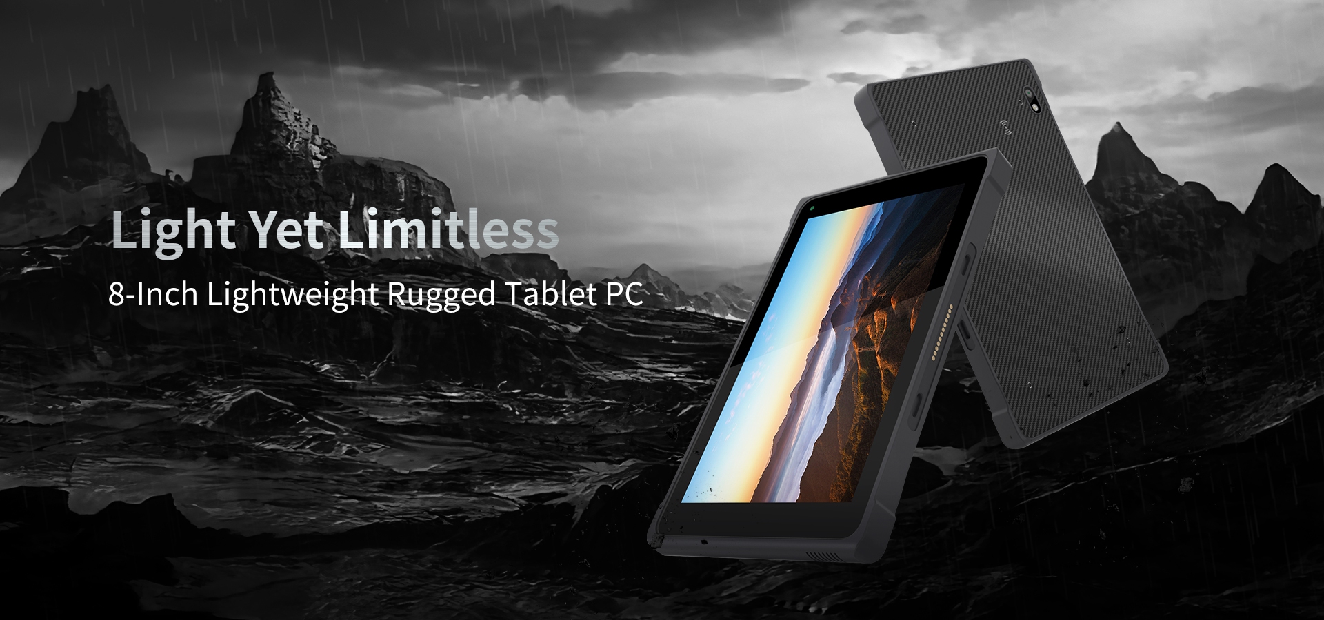 Light Yet Limitless 8-Inch Lightweight Rugged Tablet PC