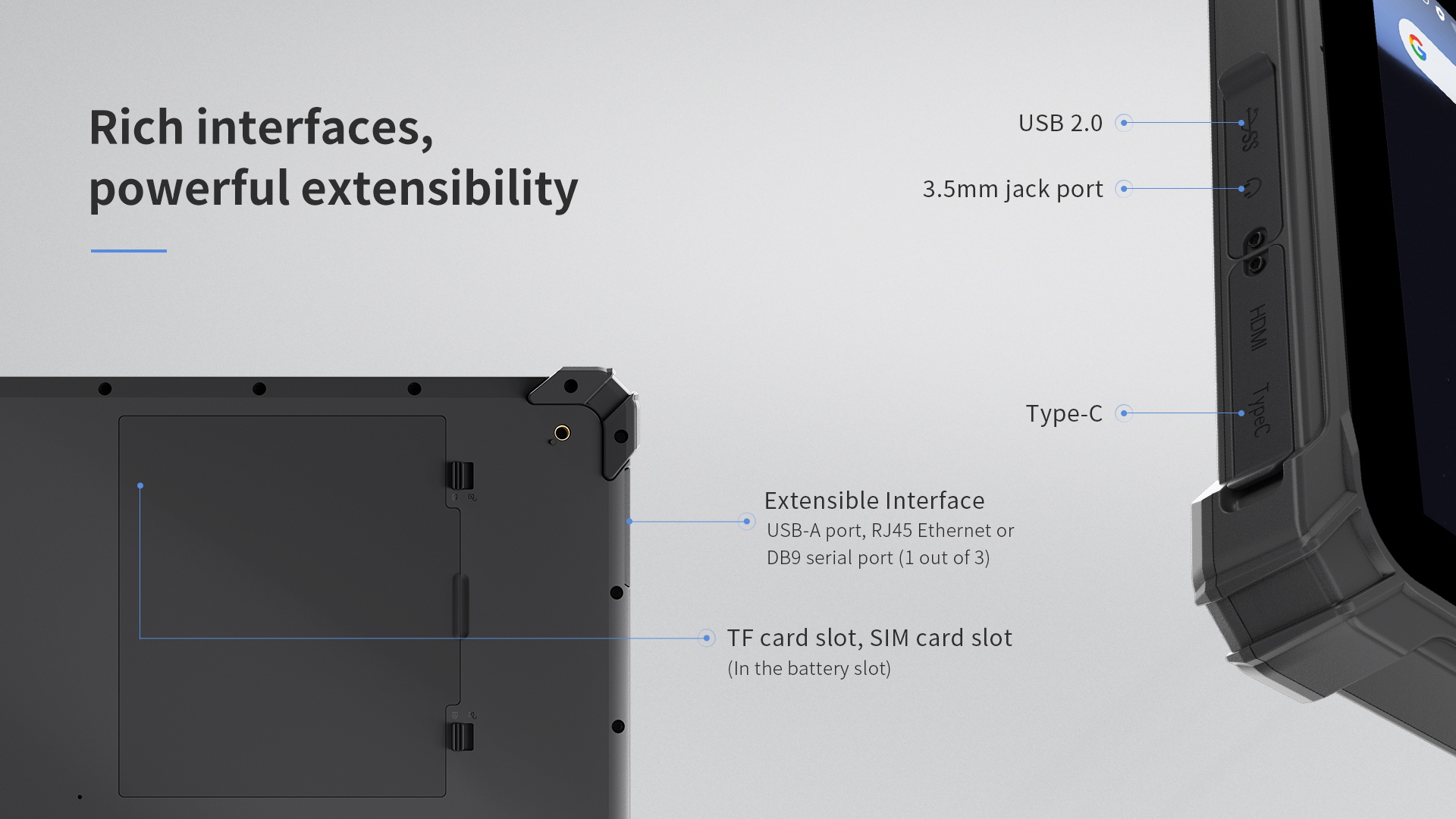 Rich interfaces,powerful extensibility