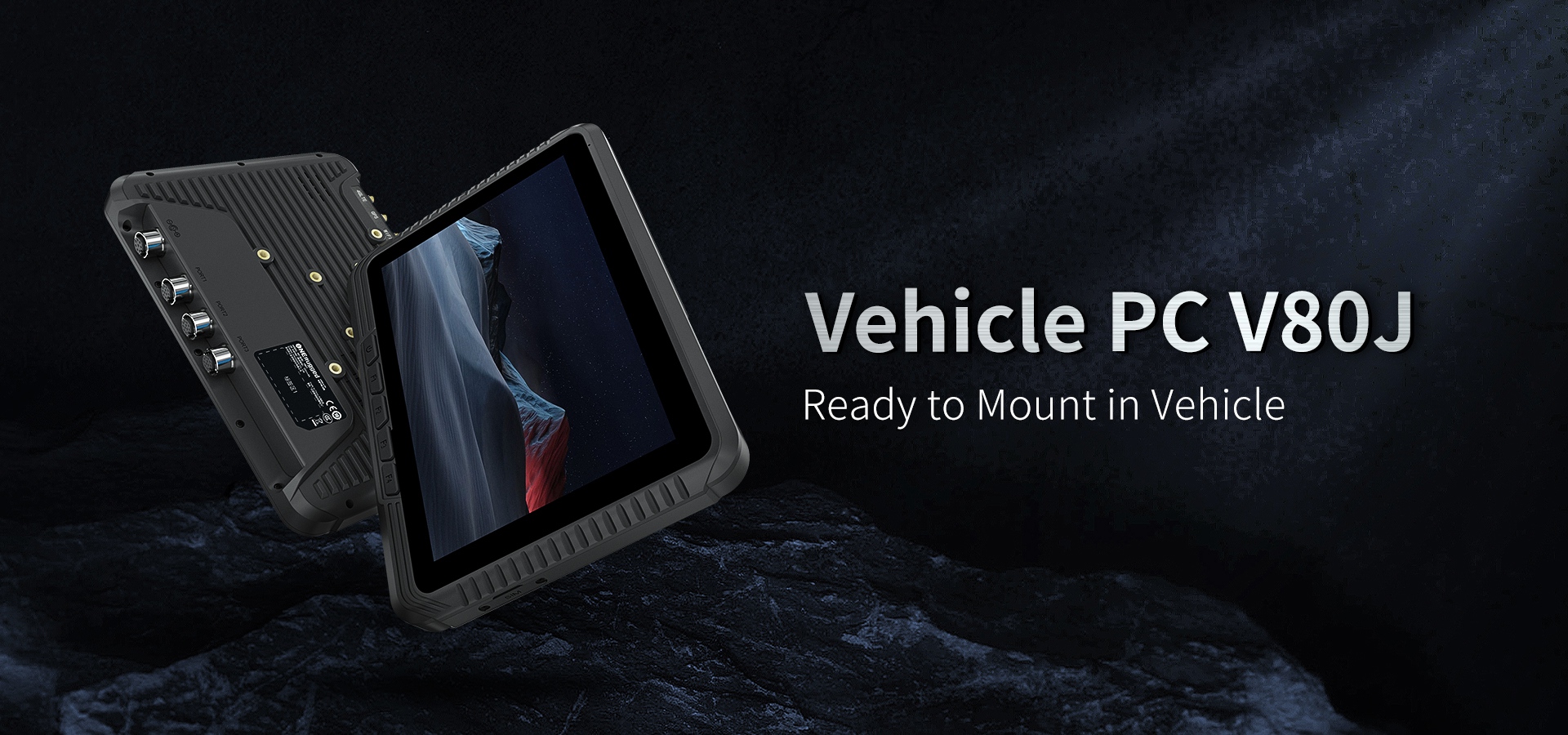 Vehicle PC V80J Ready to Mount in Vehicle