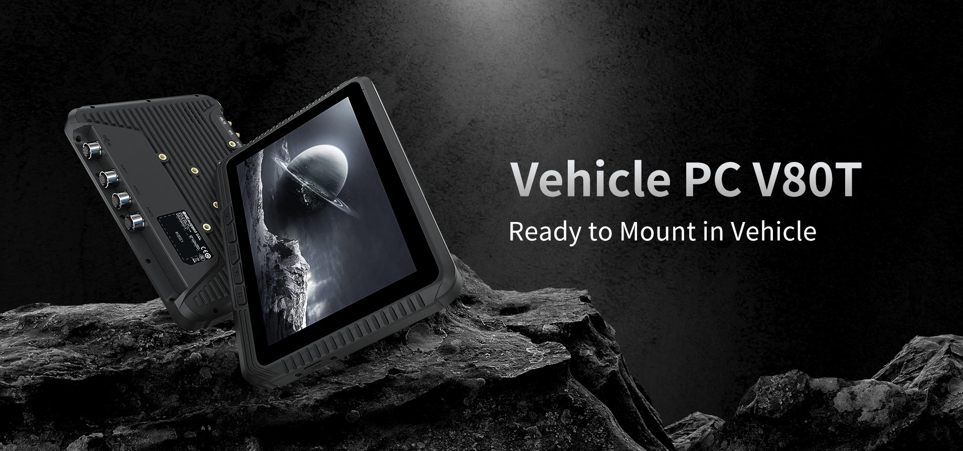 Vehicle PCV80T Ready to Mount in Vehicle