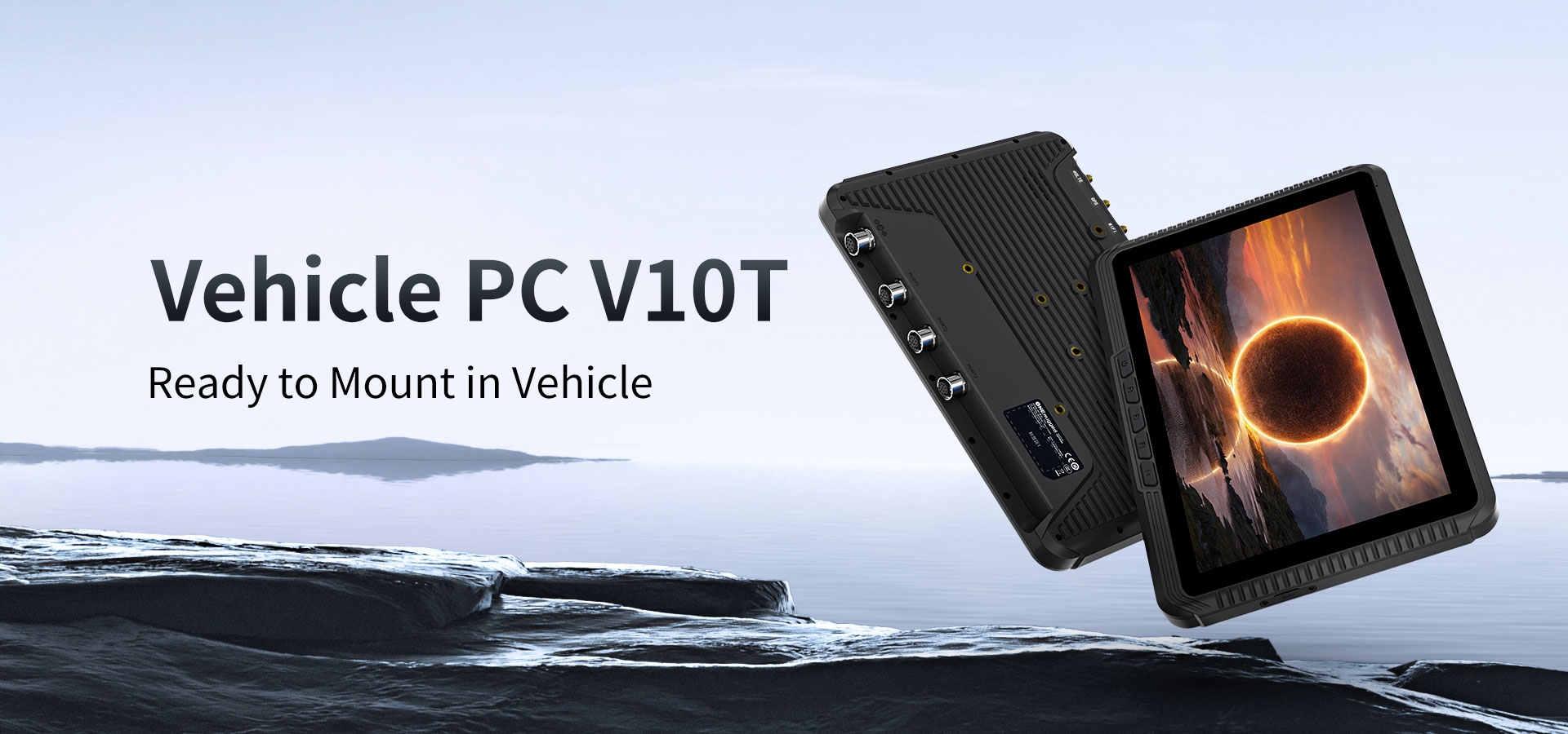 Vehicle PC V10T Ready to Mount in Vehicle
