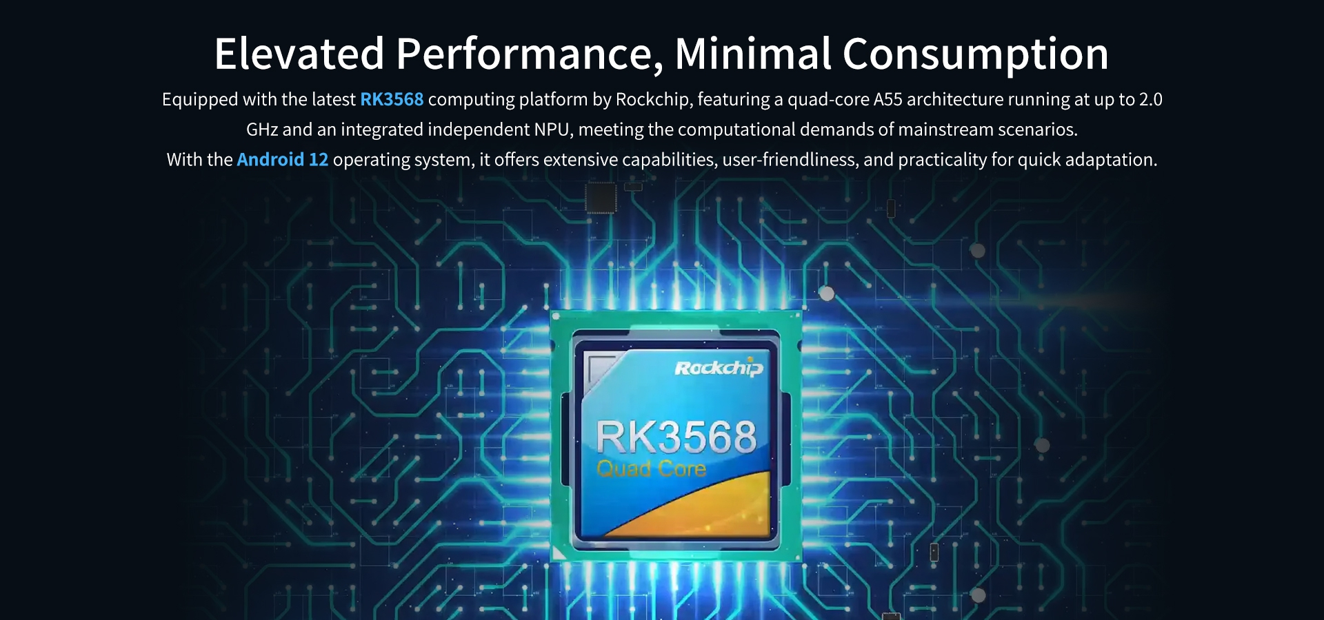 With the Android 12 operating system, it ofers extensive capabilities, user-friendliness, and practicality for quick adaptation.