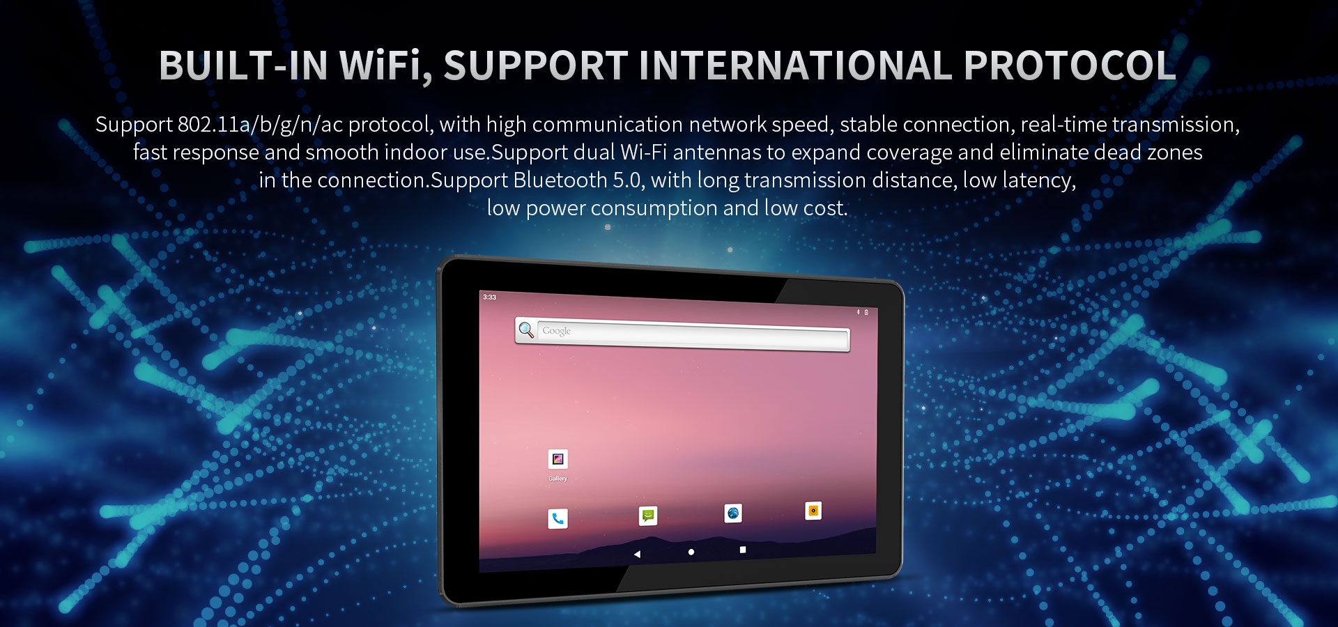 BUILT-INWIF,SUPPORTINTERNATIONAL PROTOCOL