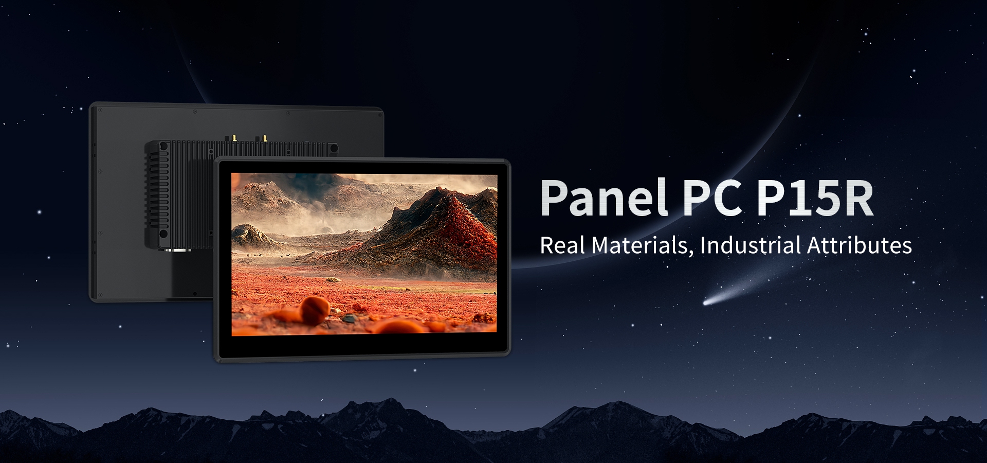 PanelPC P15R | Real Materials, Industrial Attributes