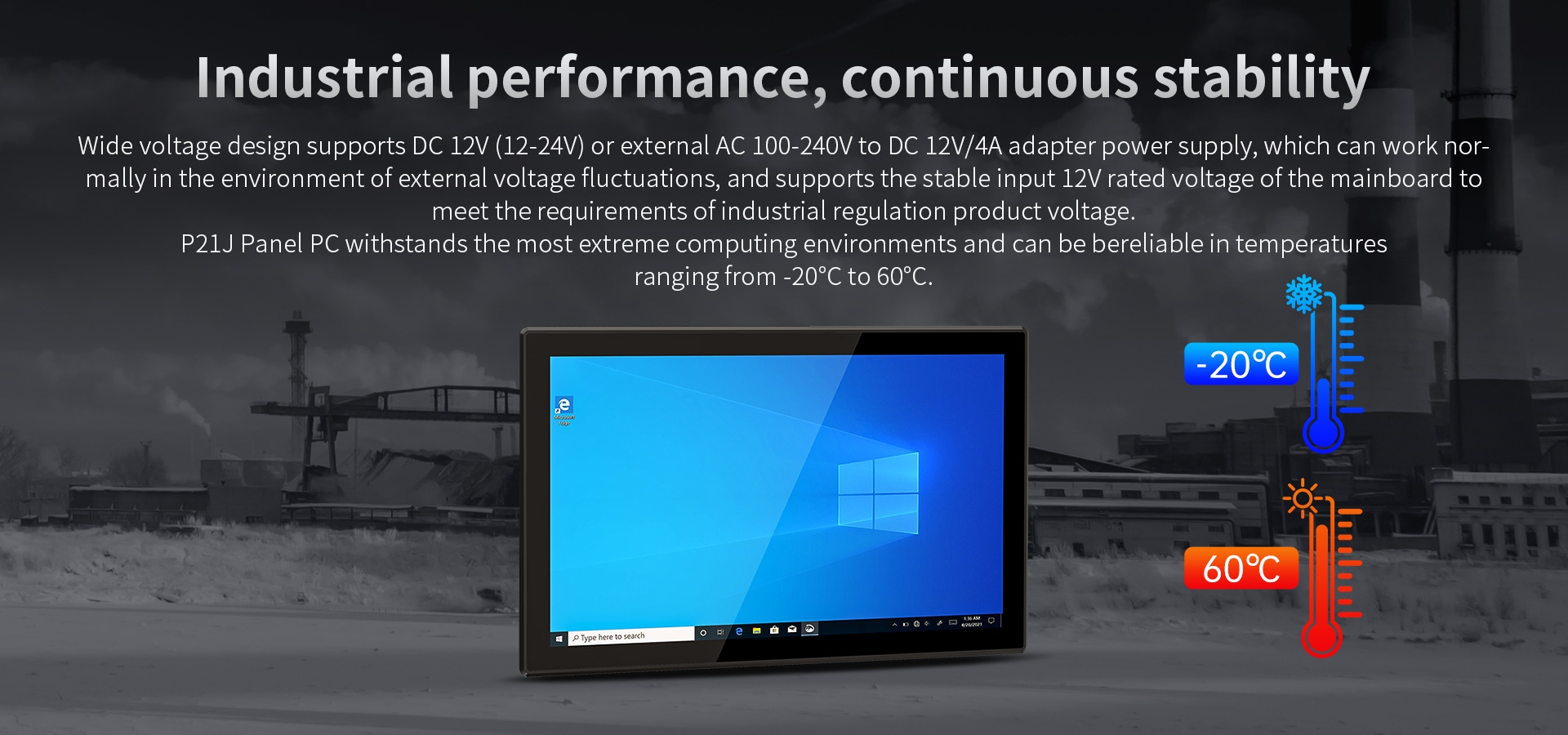 Industrialperformance, continuous stability