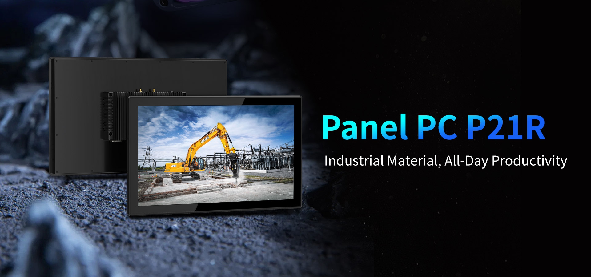 Panel PC P21R-Industrial Material, All-Day Productivity