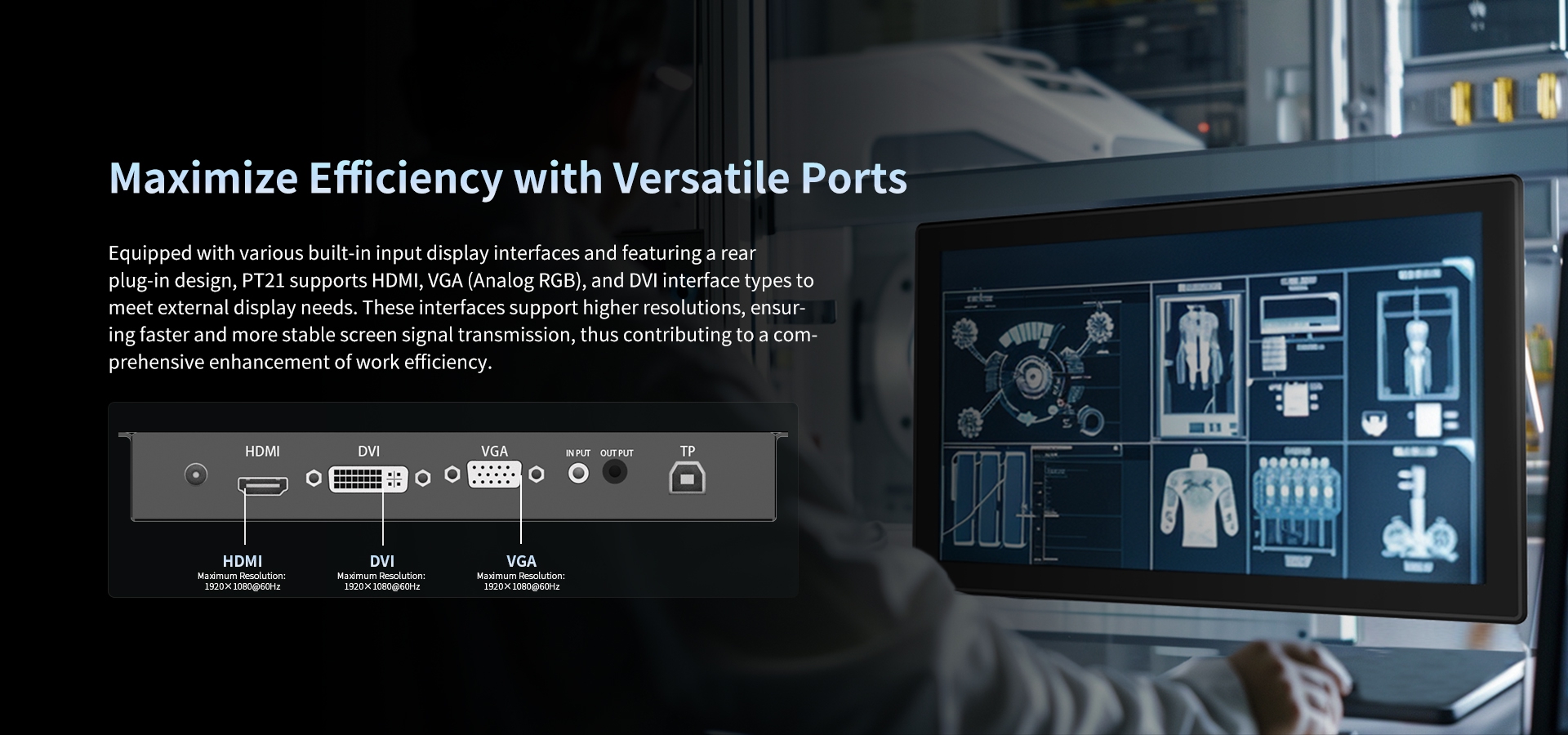 Maximize Efficiency with Versatile Ports