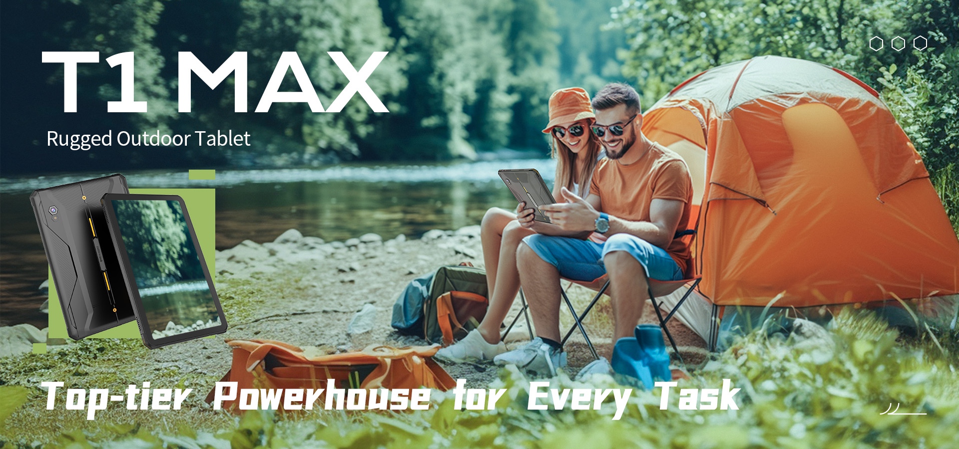 T1MAX Rugged Outdoor Tablet
