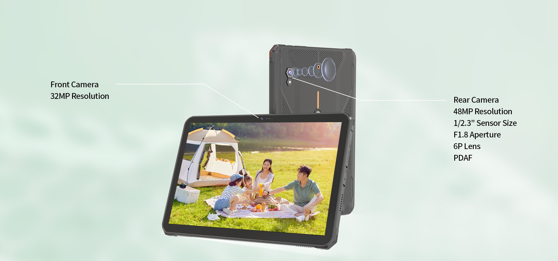 Front Camera 32MP Resolution/Rear Camera 48MP Resolution