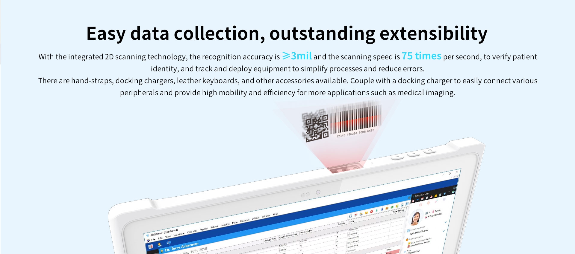 Easy data collection,outstanding extensibility