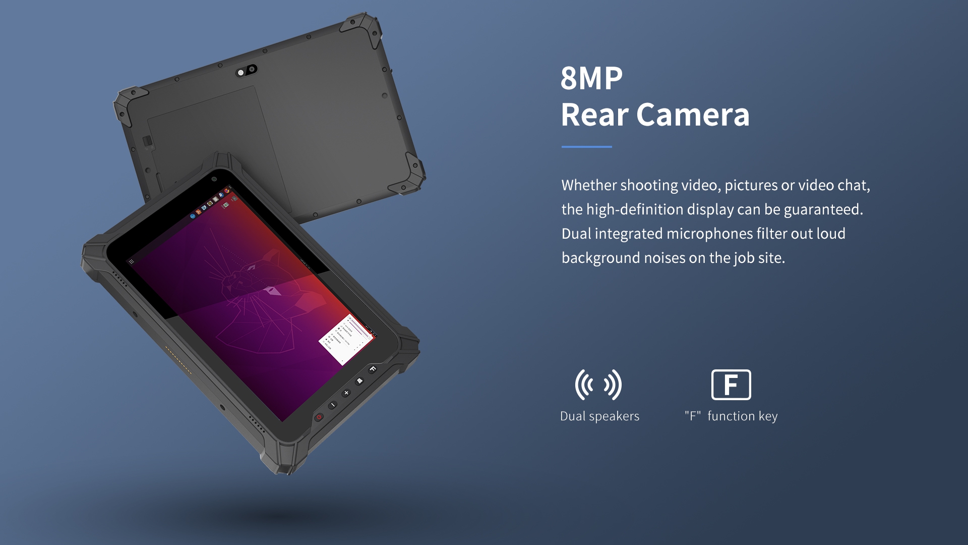 8MP Rear Camera