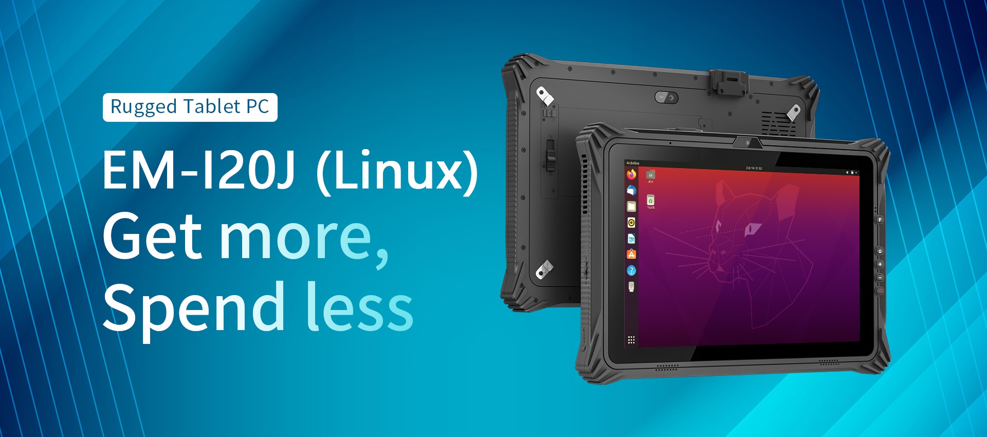Rugged Tablet PC EM-120J(Linux)Get more,Spend less