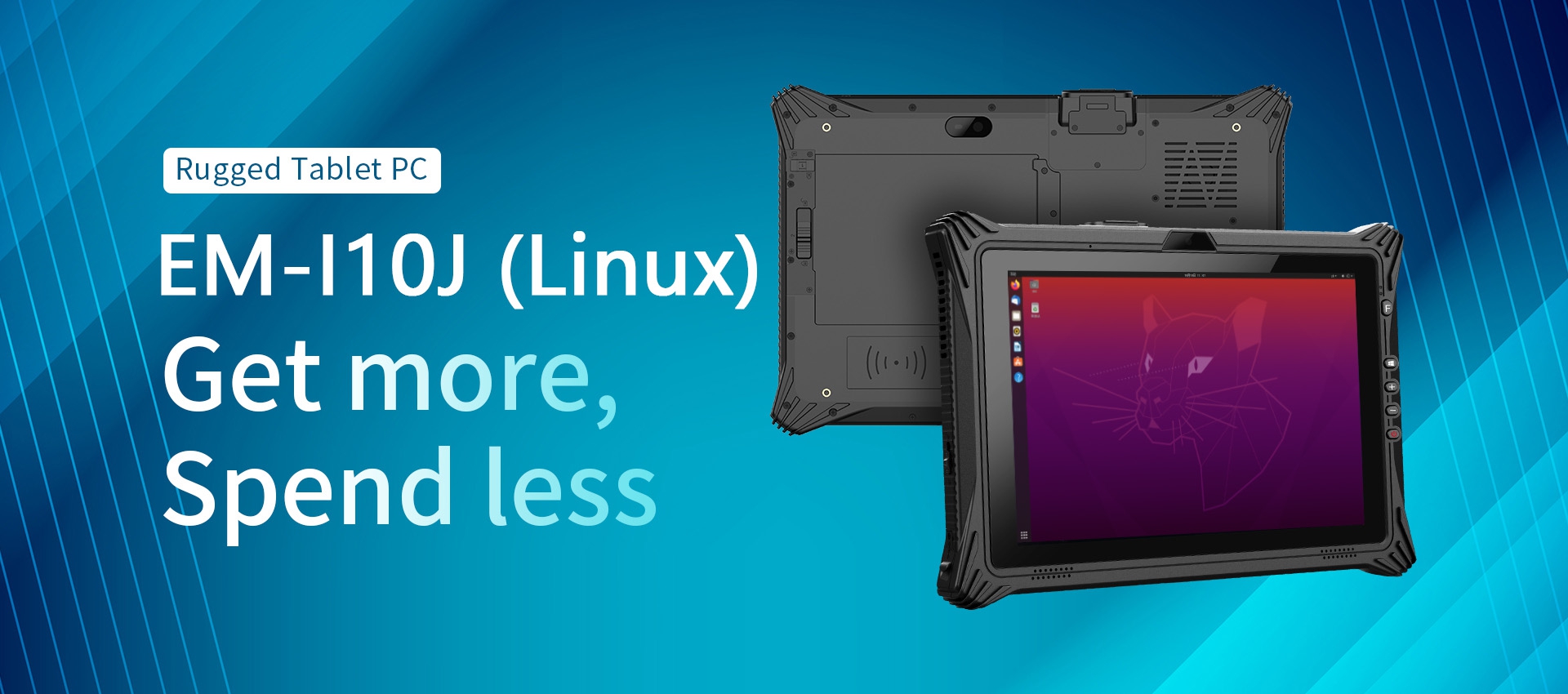 Rugged Tablet Pc EM-110J(Linux)Get more,Spend less