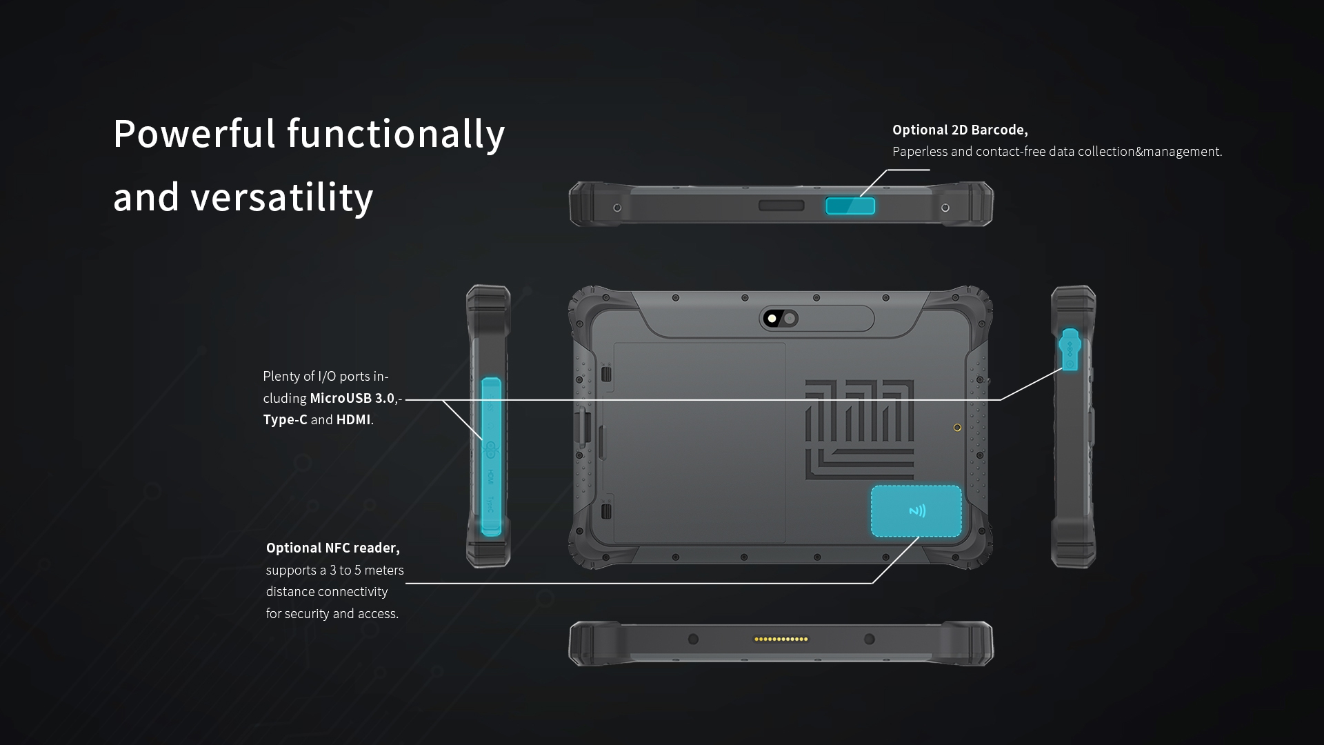 Powerful functionally and versatility