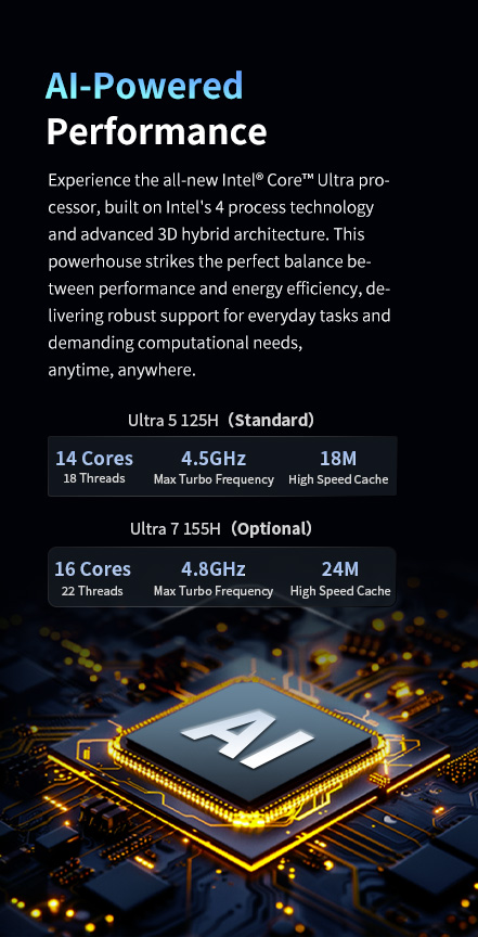 The EM-I14M Rugged AI PC, a durable tablet computer with a carrying handle, displaying an advanced user interface.