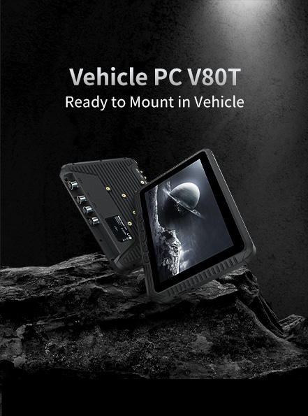 Vehicle PCV80T Ready to Mount in Vehicle