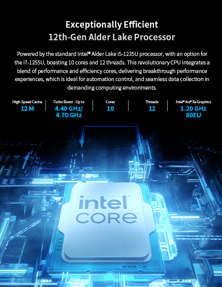 Exceptionally Efficient 12th-Gen Alder Lake Processor
