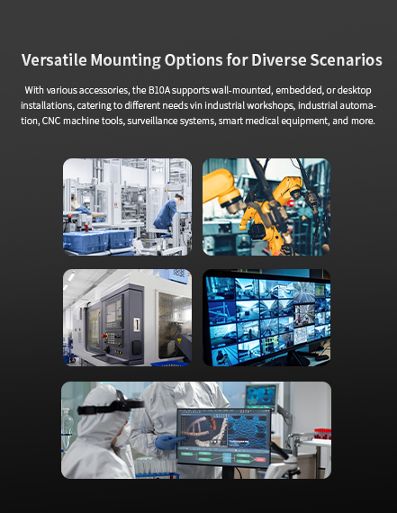 Versatile Mounting Options for Diverse Scenarios