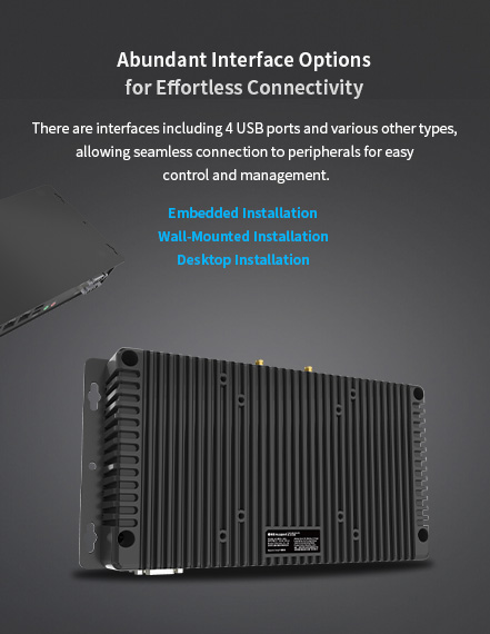Abundant Interface Options for Effortless Connectivity