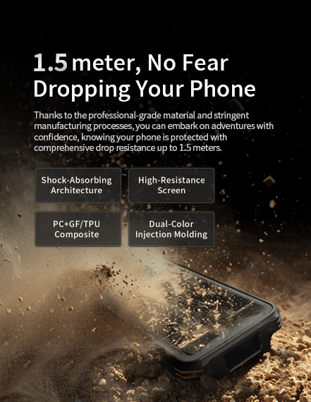 1.5meter, No Fear Dropping Your Phone