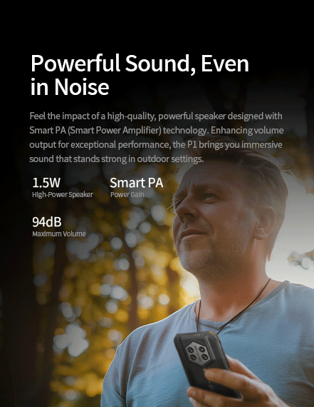 Powerful Sound, Even in Noise