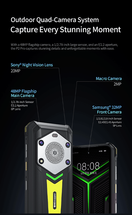 Outdoor Quad-Camera SystemCapture Every Stunning Moment