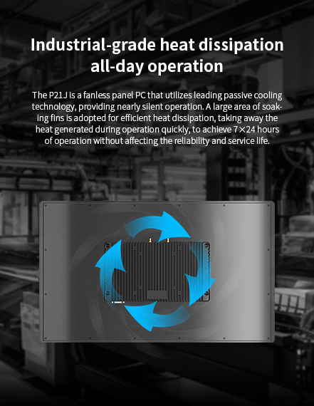 Industrial-grade heat dissipation, all-day operation