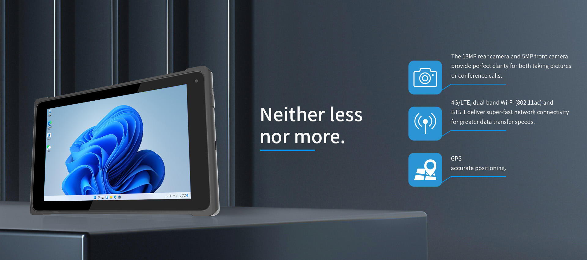 Neither less nor more.