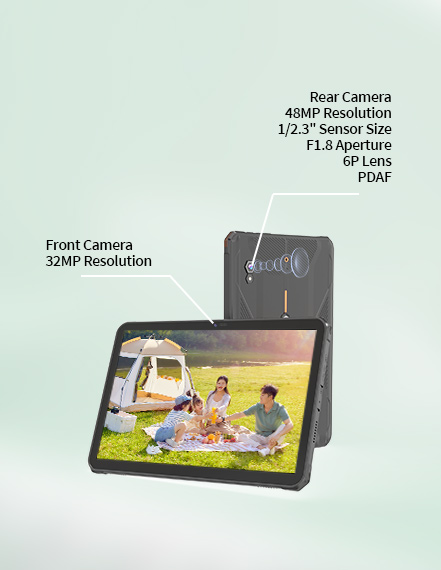 Front Camera 32MP Resolution/Rear Camera 48MP Resolution