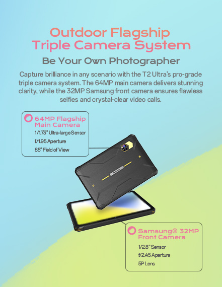 Outdoor Flagship Triple camera System