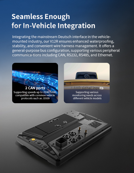 lt offers a general-purpose bus configuration, supporting variousperipheral communications including CAN, RS232,RS485, and Ethernet.