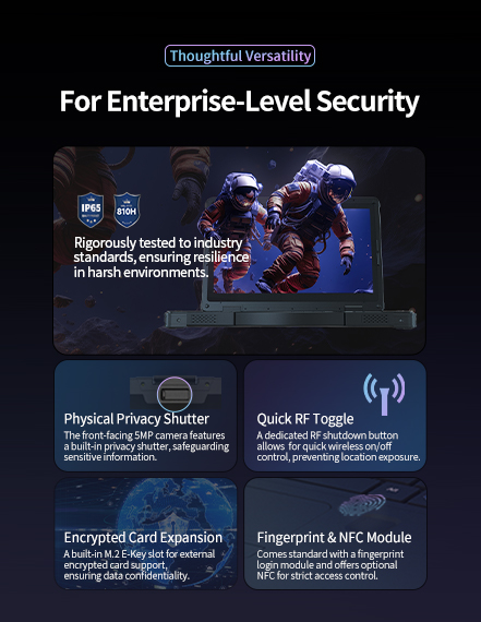 Thoughtful Versatility-For Enterprise-Level Security