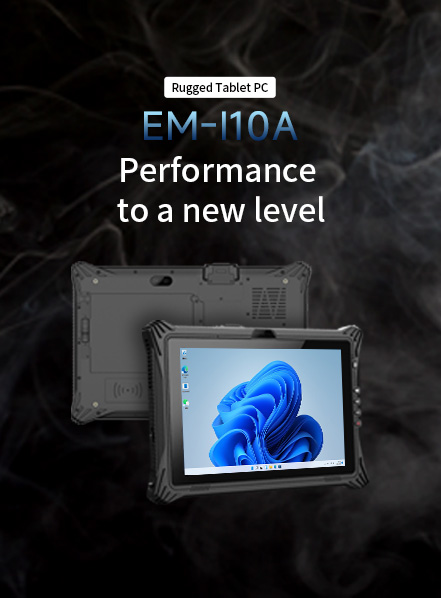 Rugged Tablet PC EM-I10A Performanceto a new level