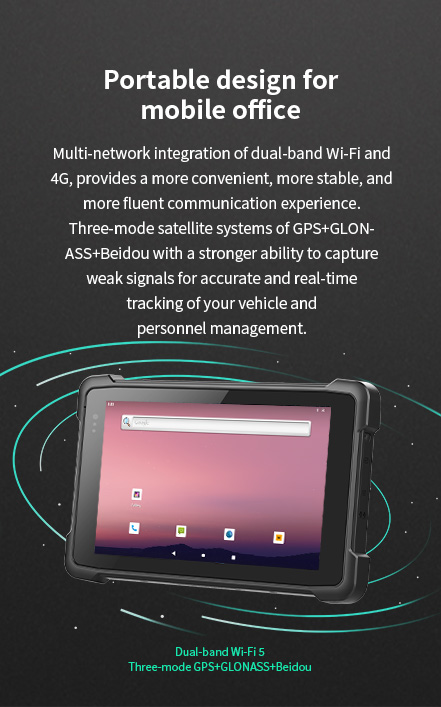 Multi-networkintegration of dual-band Wi-Fi and 4G, providesa more convenient, more stable, and more fluent communicationexperience.