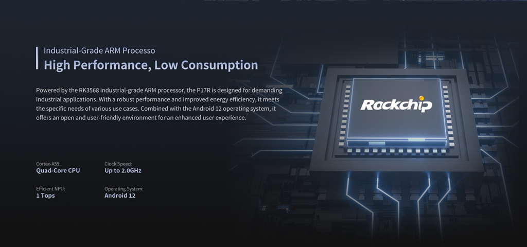 Industrial-Grade ARM Processo-High Performance, Low Consumption