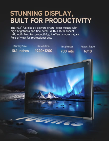 Stunning Display,Built for Productivity