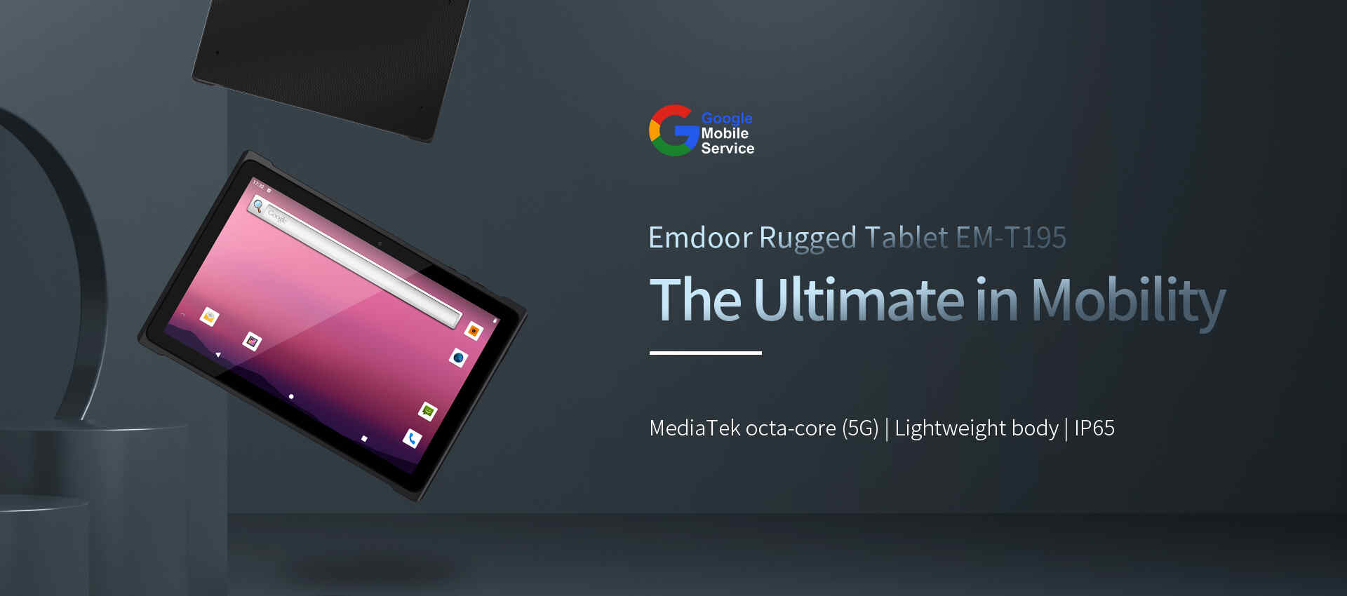 Emdoor Rugged Tablet EM-T195 The Ultimate in Mobility