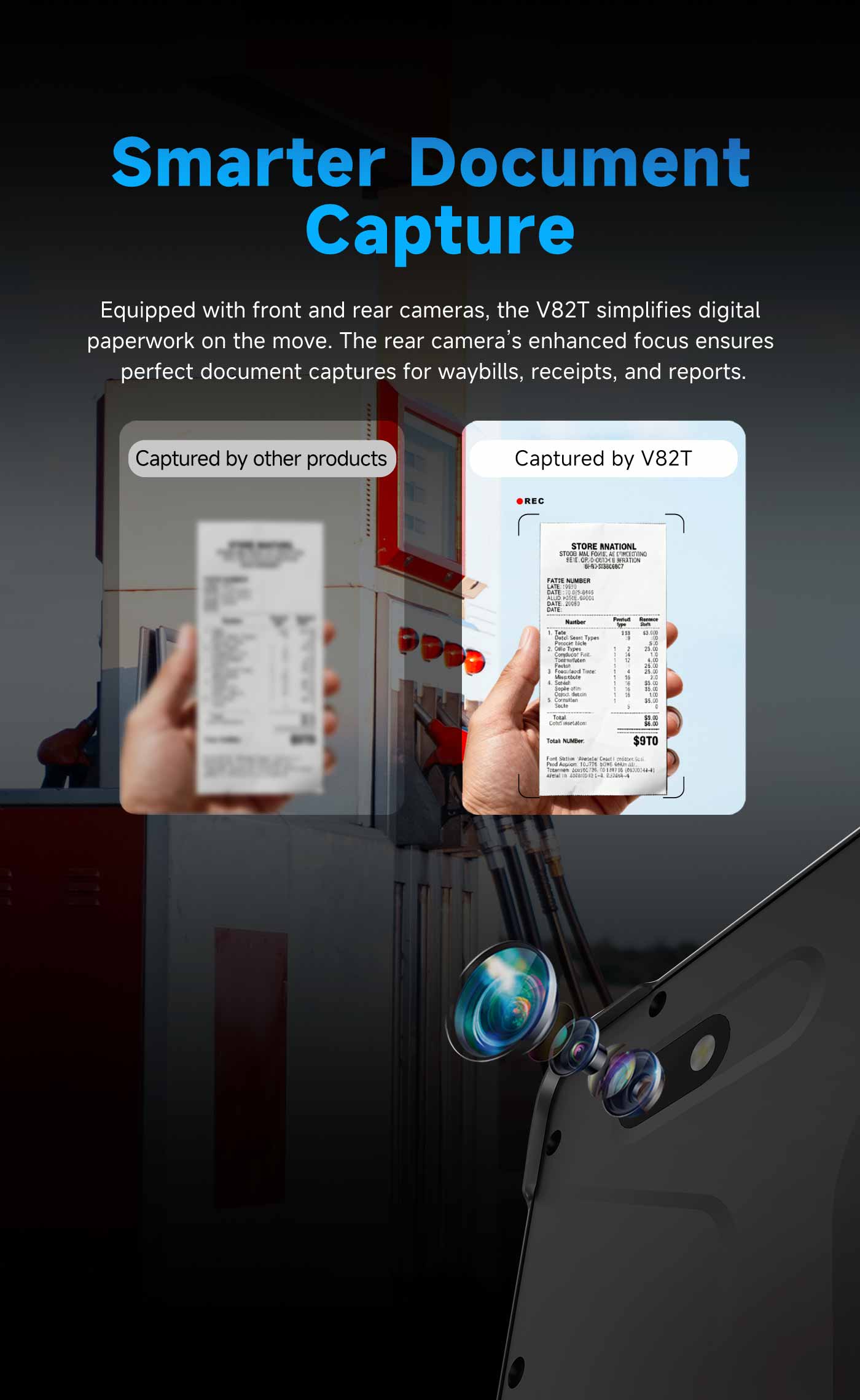 Smarter Document Capture with Rear Camera