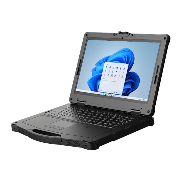 14-дюймовый Intel: EM-X14T Полностью защищенный ноутбук Windows10/11