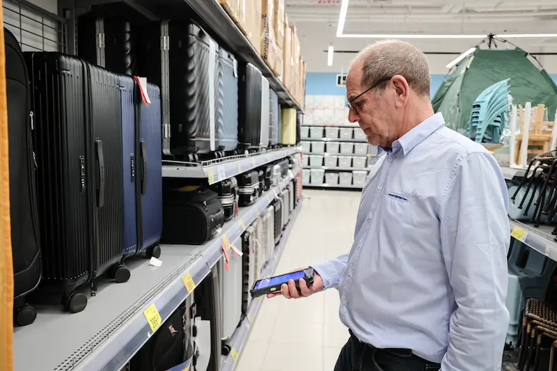 Windows 11 PDA For retail merchandise scanning